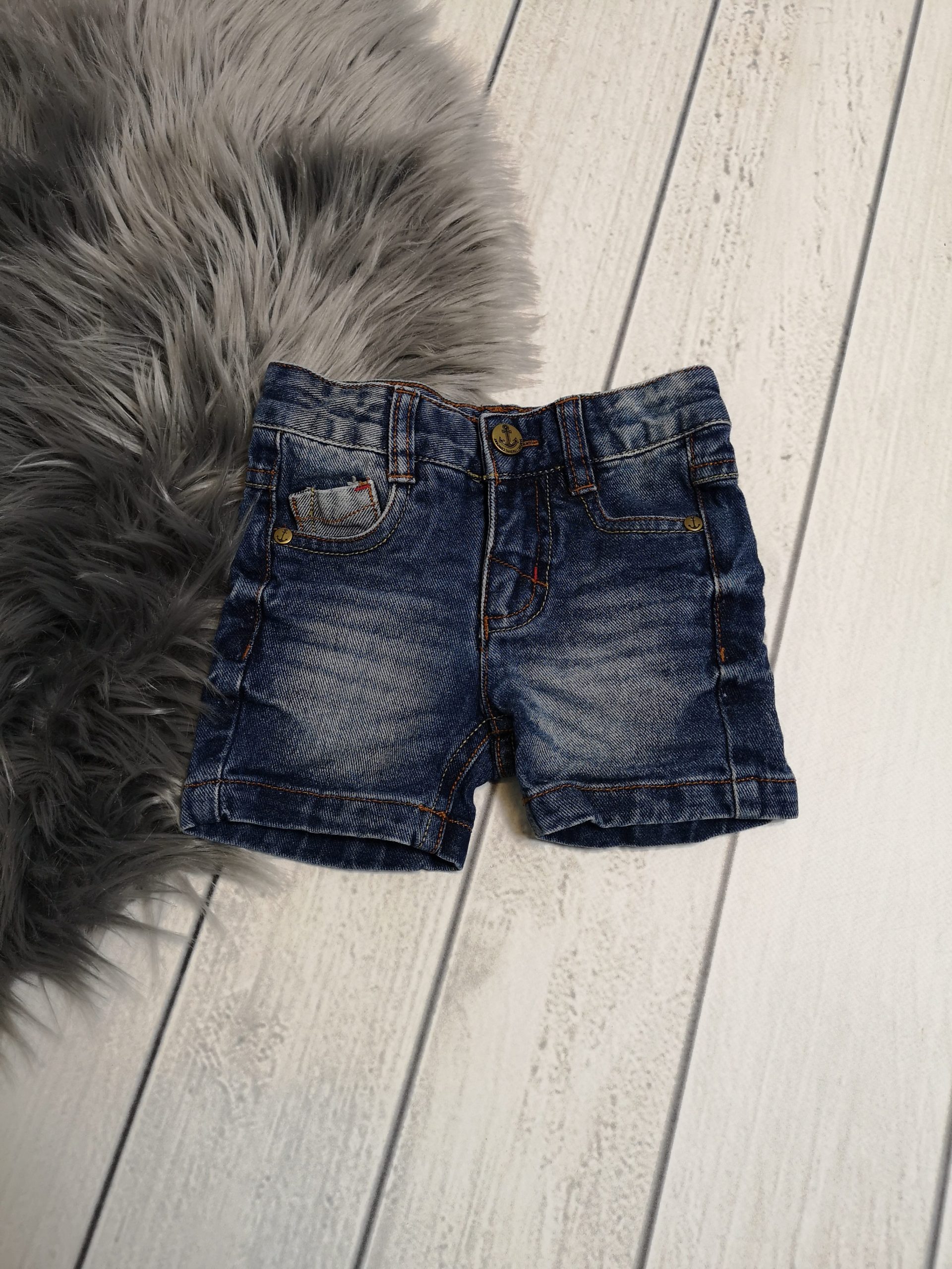 Jeansshort Gr. 74 - Papagino