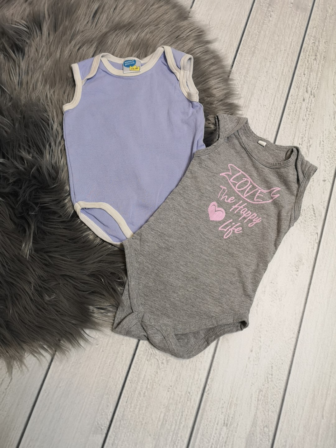 2er-Set Bodies Gr. 74/80