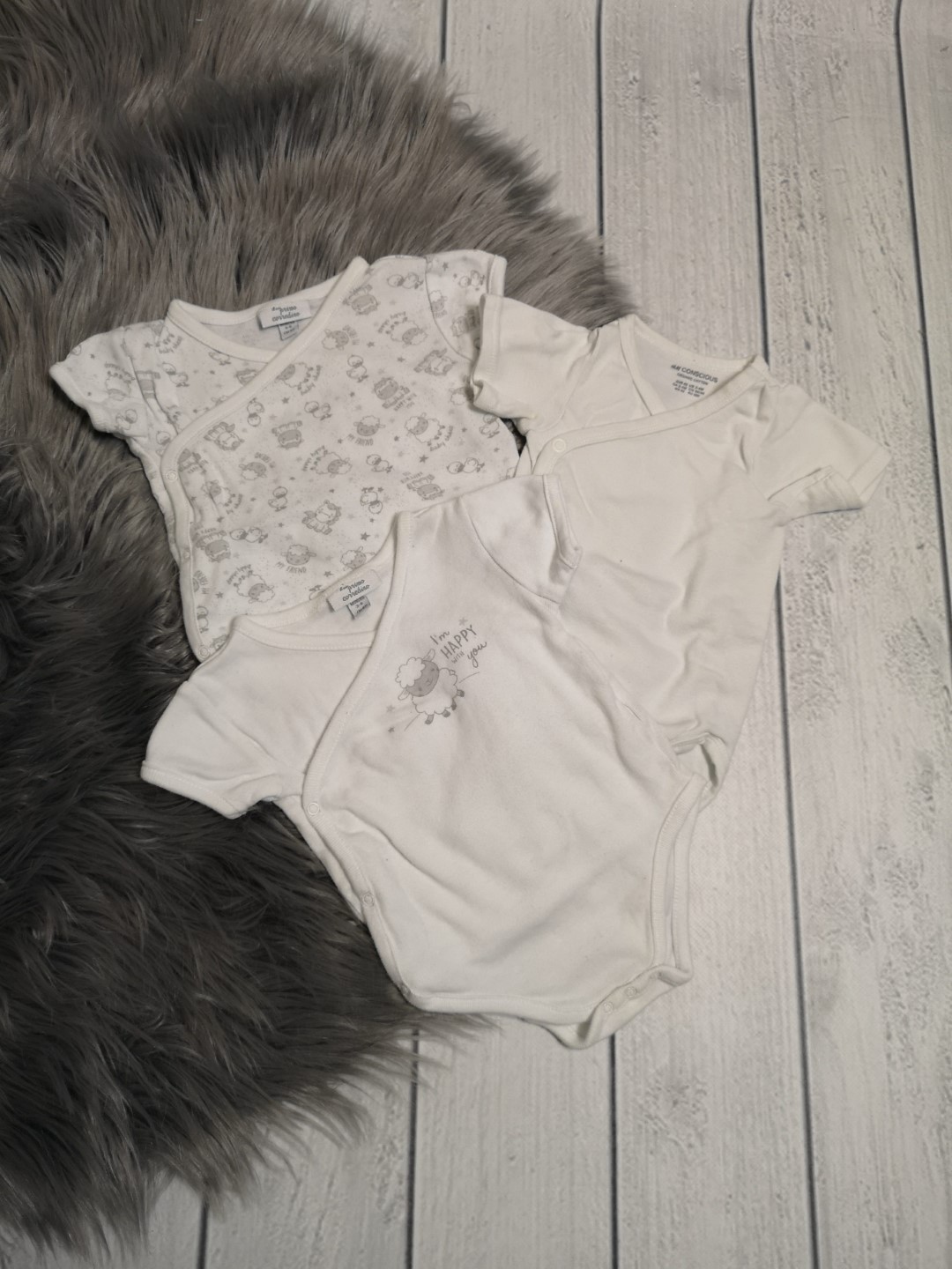 3er-Set Bodies Gr. 62