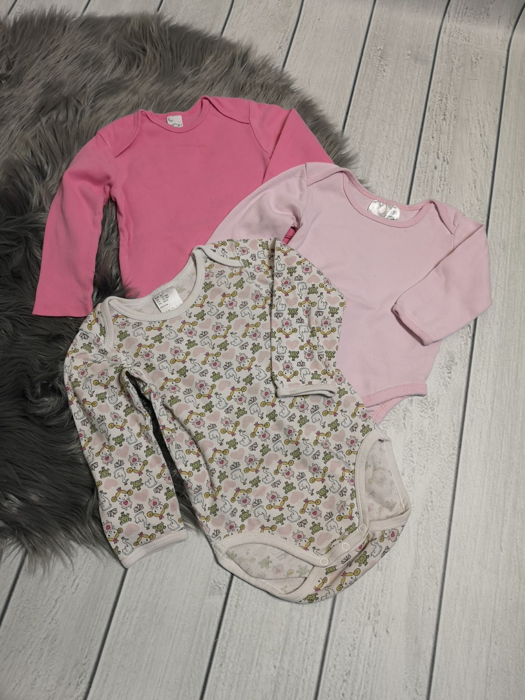 3er-Set Bodies Gr. 86