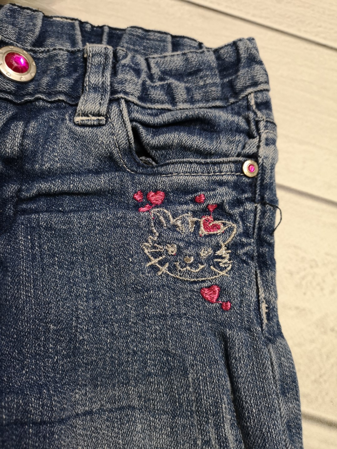 Jeans Gr. 122 – Bild 3