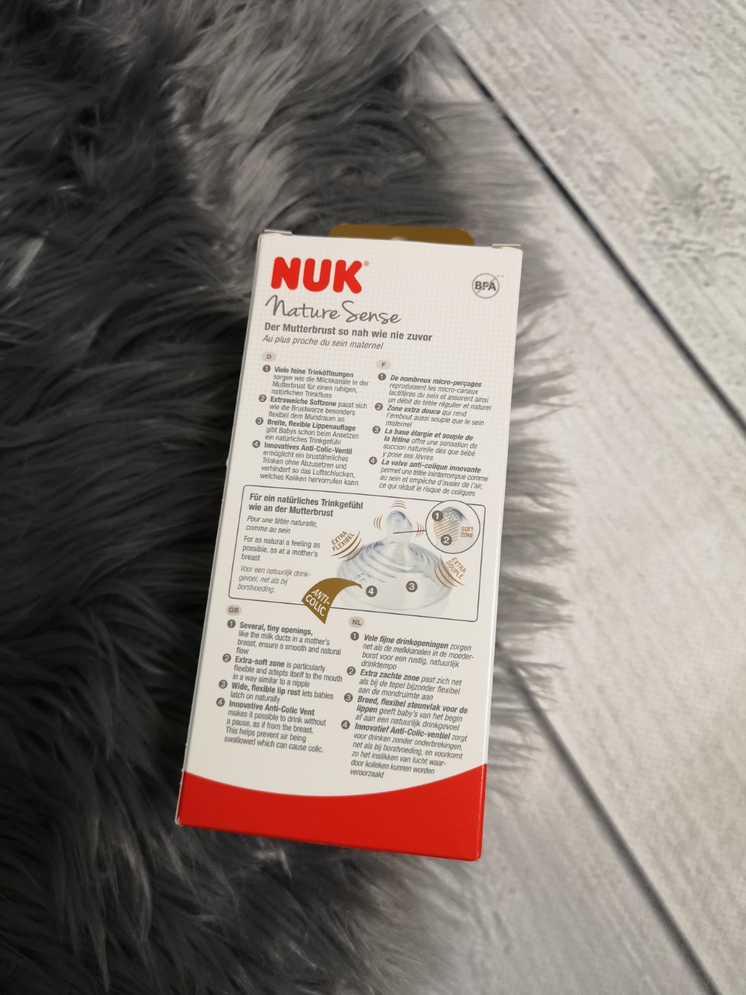 Trinkflasche 0-6 Monate *NEU* – Bild 3