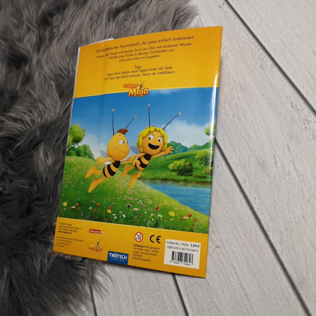 Malbuch Biene Maja *NEU* – Bild 3