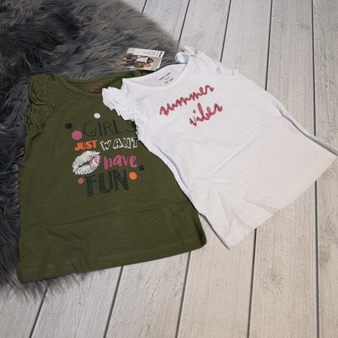 2er-Set Shirts Gr. 116 *NEU*