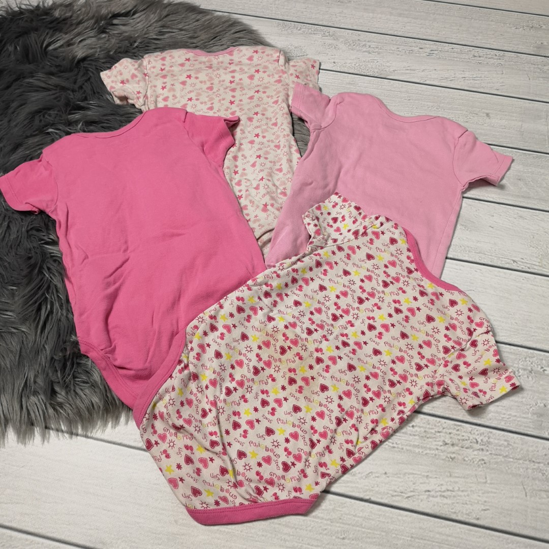 4er-Set Bodies Gr. 86/92 – Bild 2