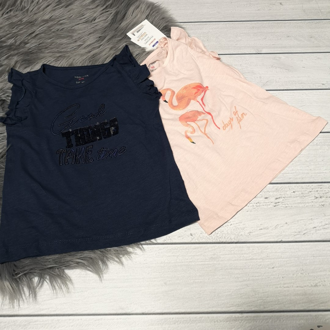 2er-Set Shirts Gr. 116 *NEU*