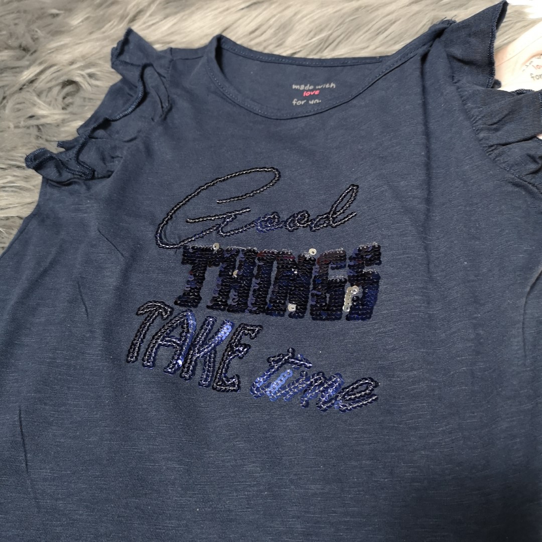 2er-Set Shirts Gr. 116 *NEU* – Bild 2