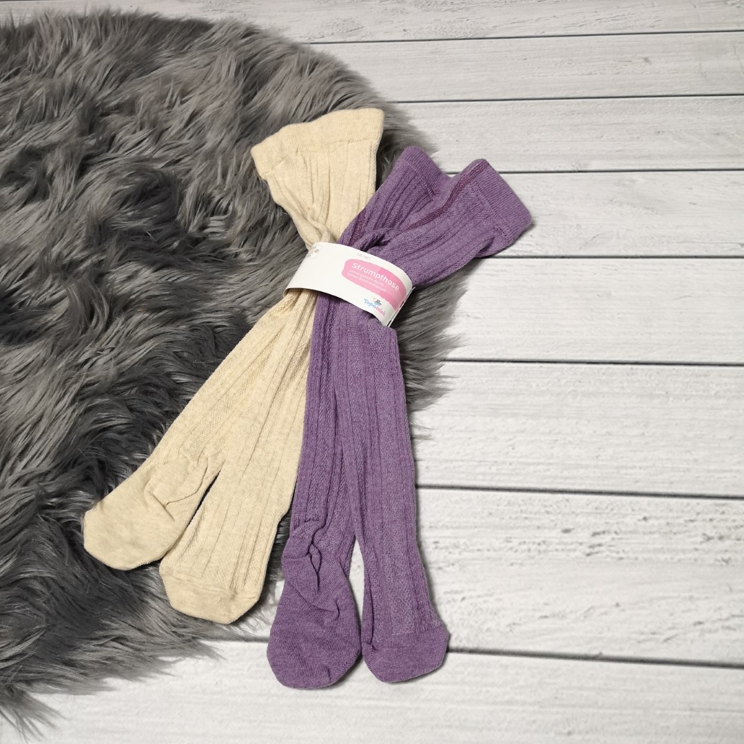 2er-Set Strumpfhosen Gr. 74/80 *NEU*