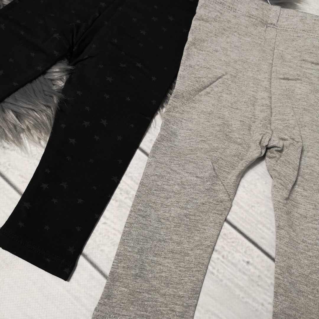 2er-Set Leggings Gr. 80 *NEU* – Bild 2