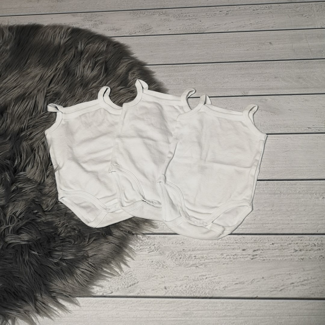 3er-Set Bodies Gr. 62/68 - vertbaudet