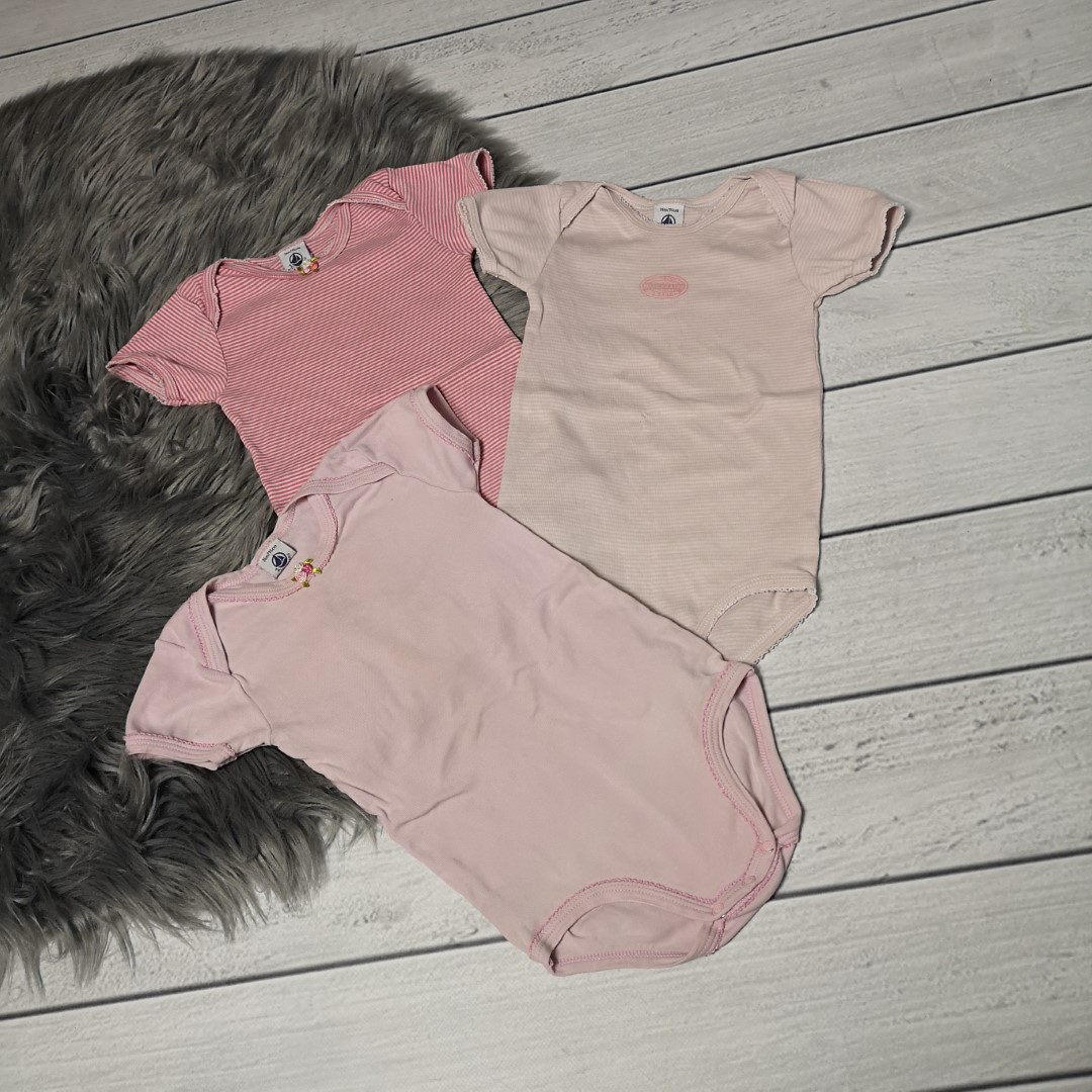 3er-Set Bodies Gr. 92 - Petit Bateau