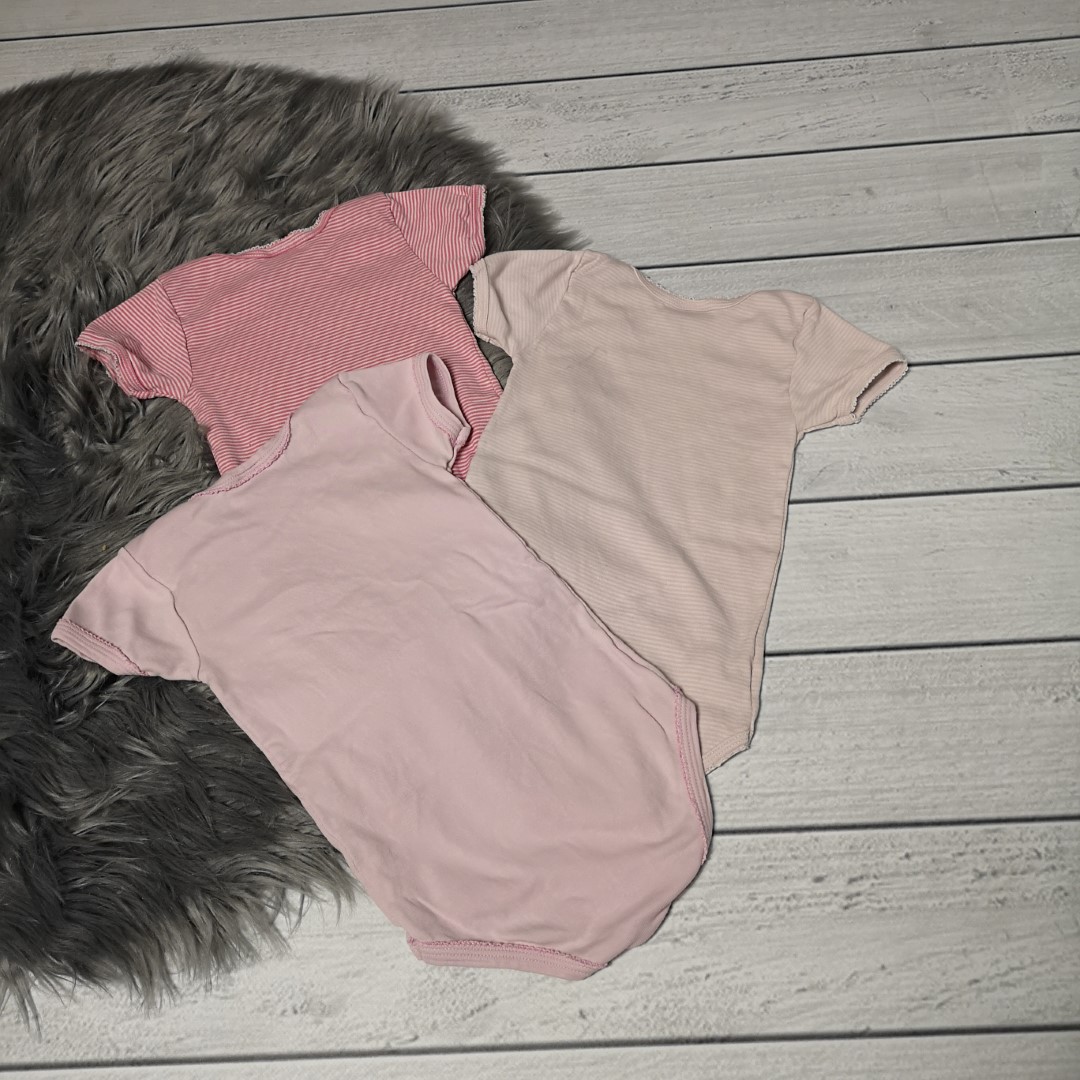 3er-Set Bodies Gr. 92 - Petit Bateau – Bild 2