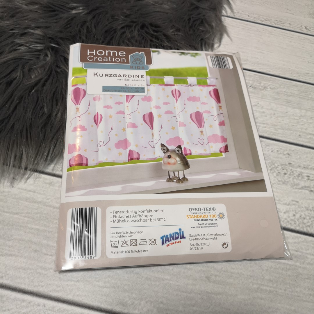 Kurzgardine mit Schlaufen *NEU*