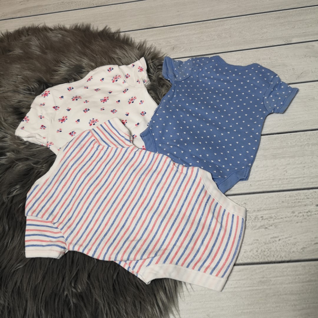 3er-Set Bodies Gr. 62 - early days – Bild 2