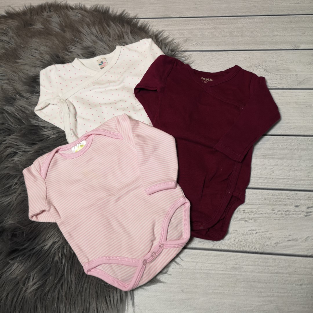 3er-Set Bodies Gr. 62/68