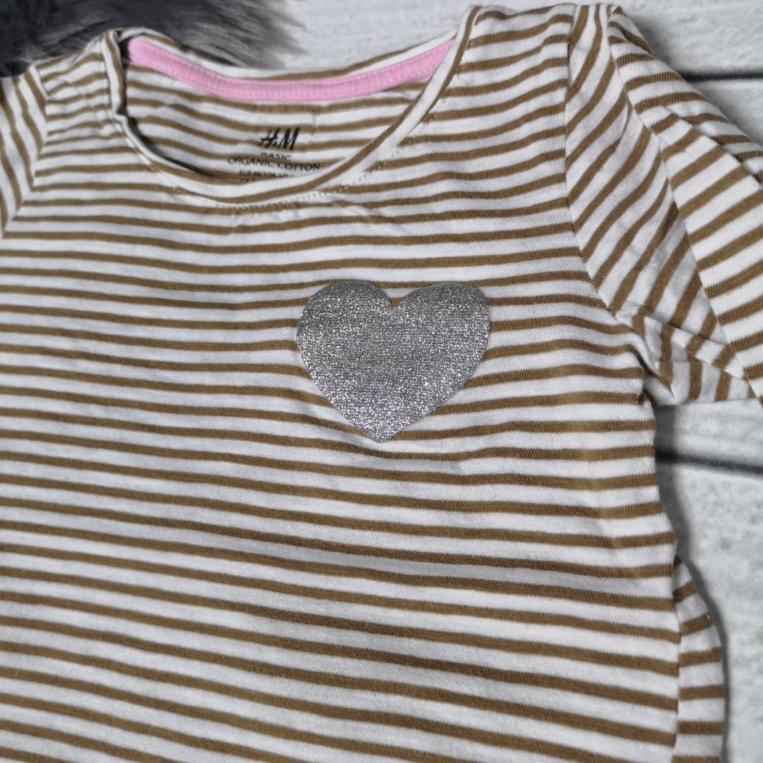 Longsleeve Gr. 98/104 - H&M – Bild 2