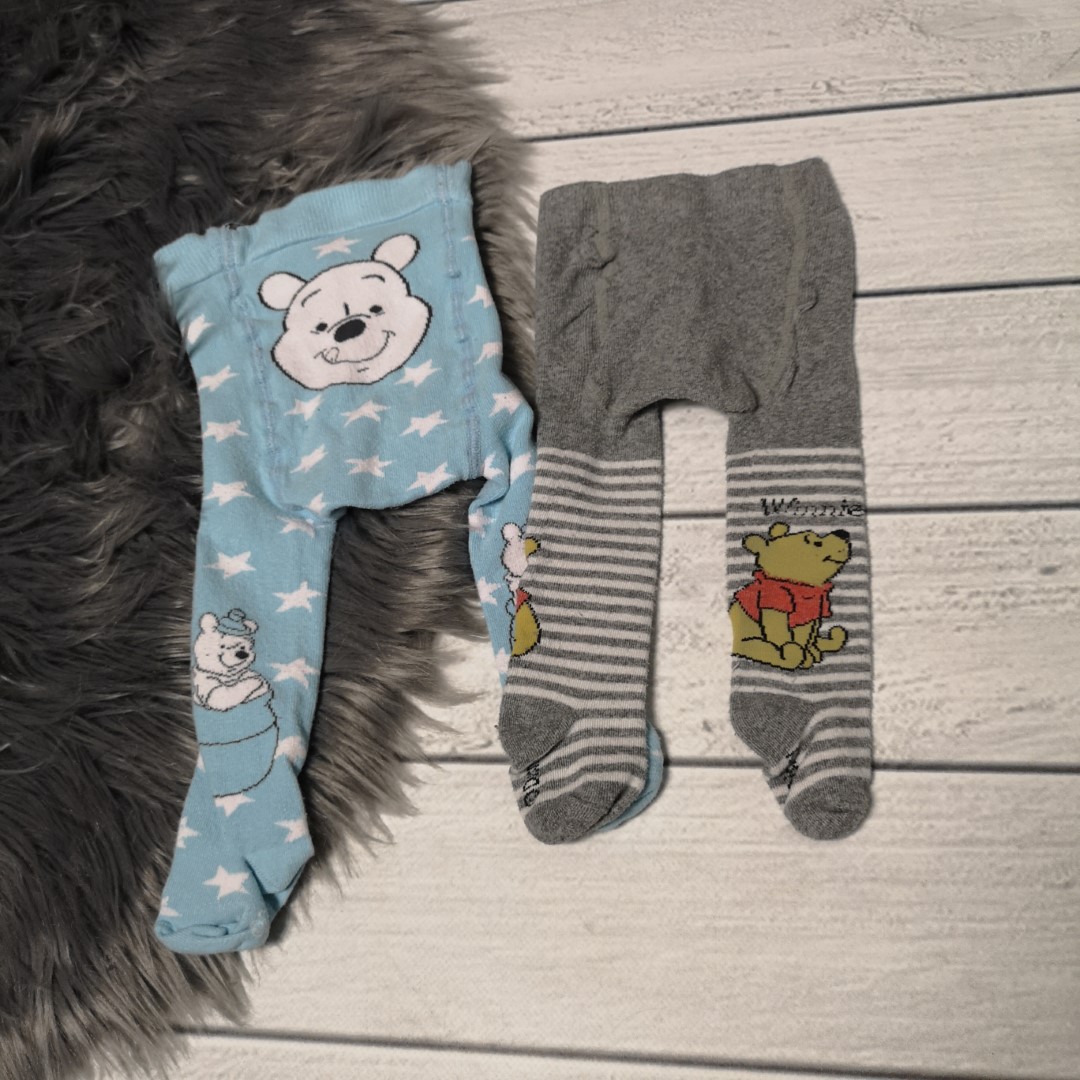 2er-Set Strumpfhosen Gr. 62/68 – Bild 2