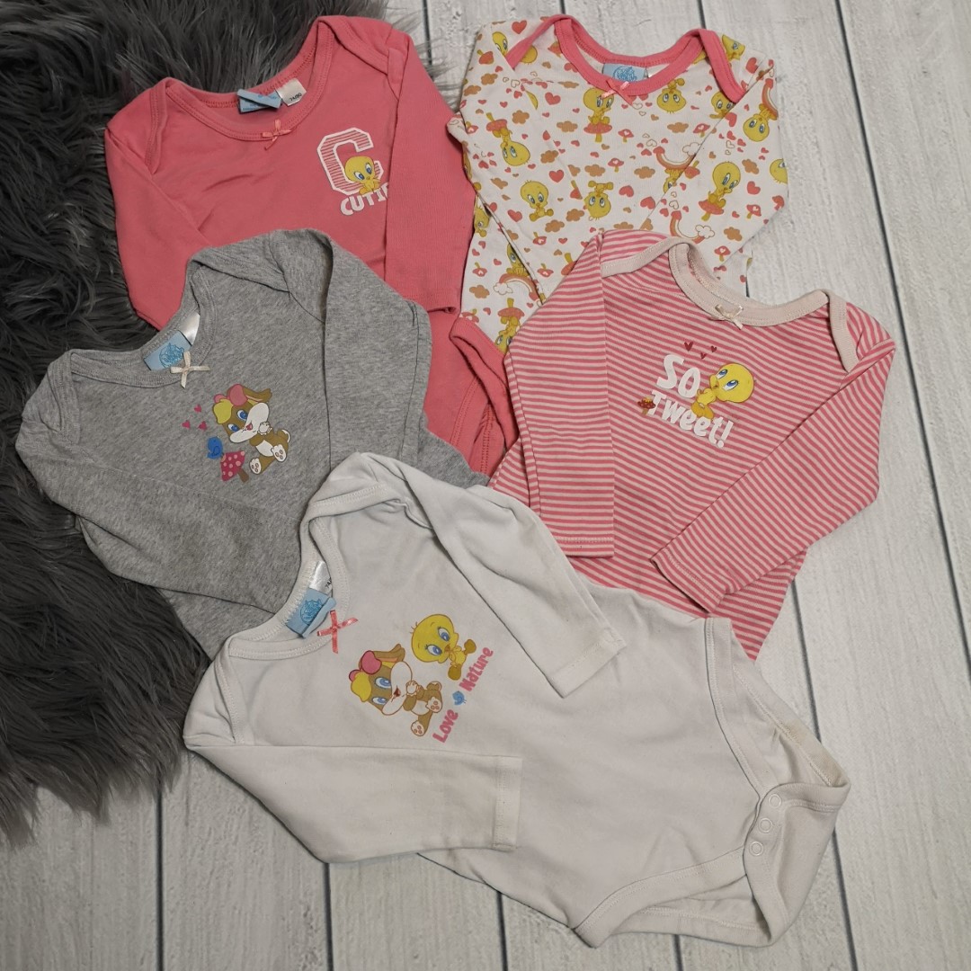 5er-Set Bodies Gr. 74/80 - Looney Tunes