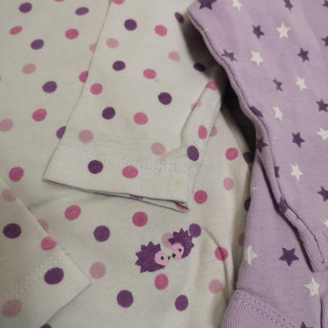 3er-Set Bodies Gr. 74 - twins – Bild 3