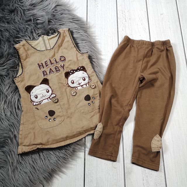 Set Kleid-Leggings Gr. 86