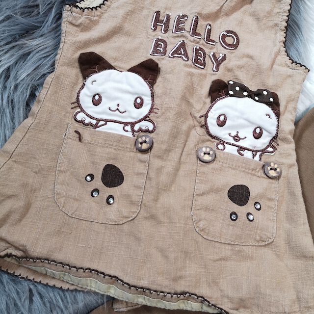 Set Kleid-Leggings Gr. 86 – Bild 3