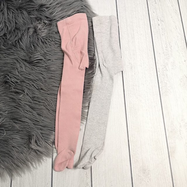 2er-Set Strumpfhosen Gr. 74/80 - H&M – Bild 2