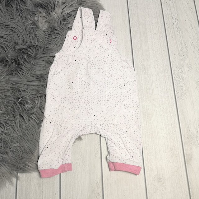 Sweat-Latzhose ca. Gr. 68 - handmade – Bild 2