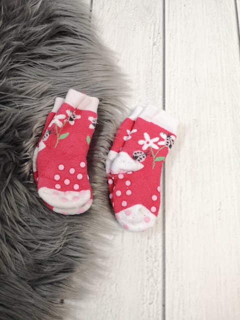 2 Paar Stoppersocken Gr. 17-18 – Bild 2