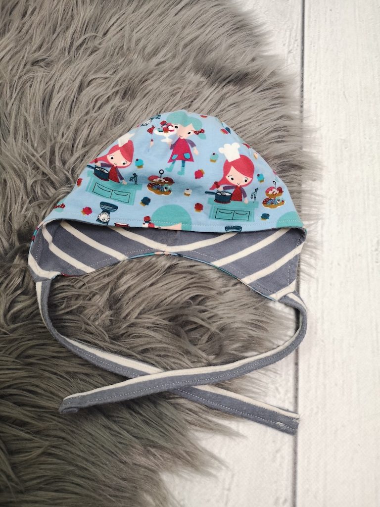 Wendemütze 6-12 Monate - handmade – Bild 2