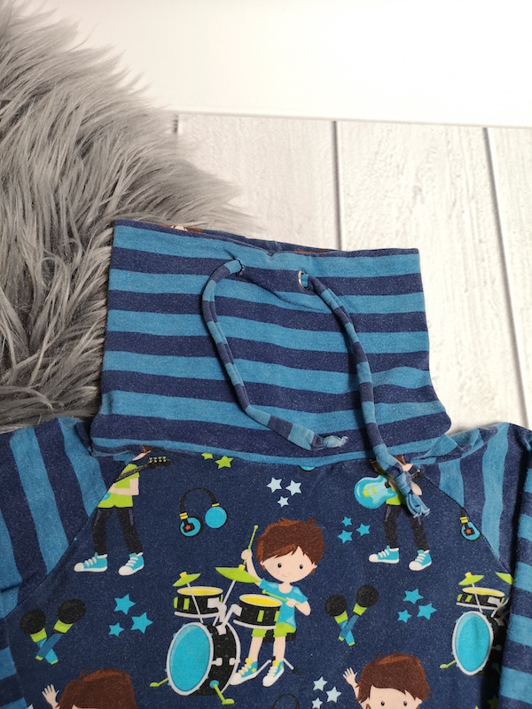 Longsleeve Gr. 98/104 - handmade – Bild 3