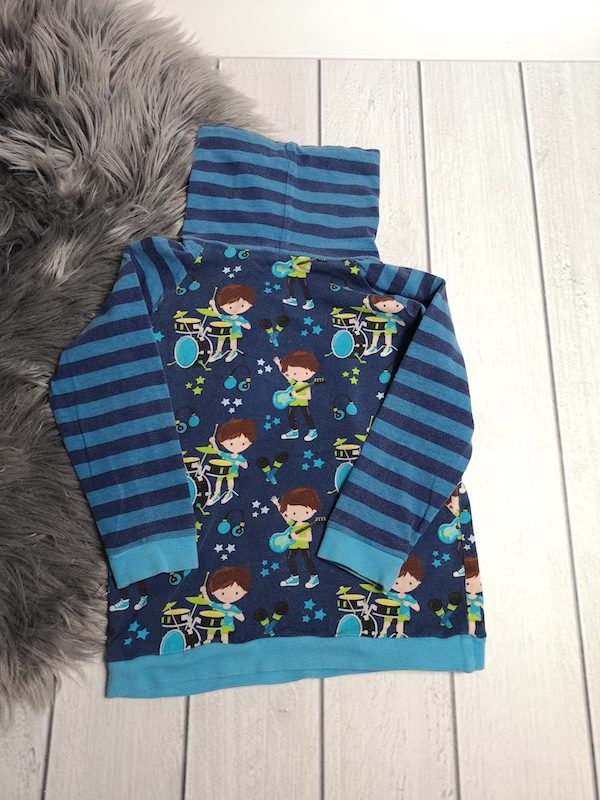 Longsleeve Gr. 98/104 - handmade – Bild 2